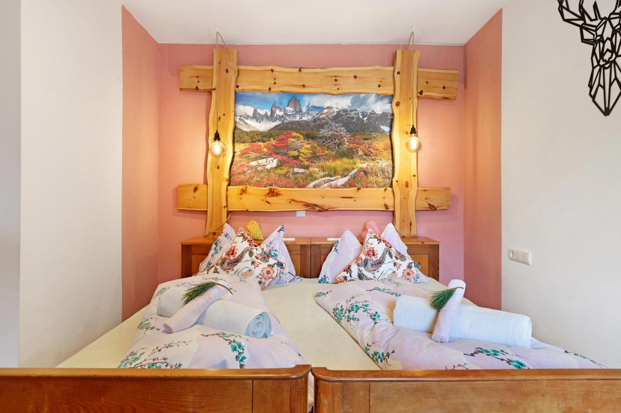 Huanzhof Ferienwohnung Schwarzhorn Aldino Esterno foto
