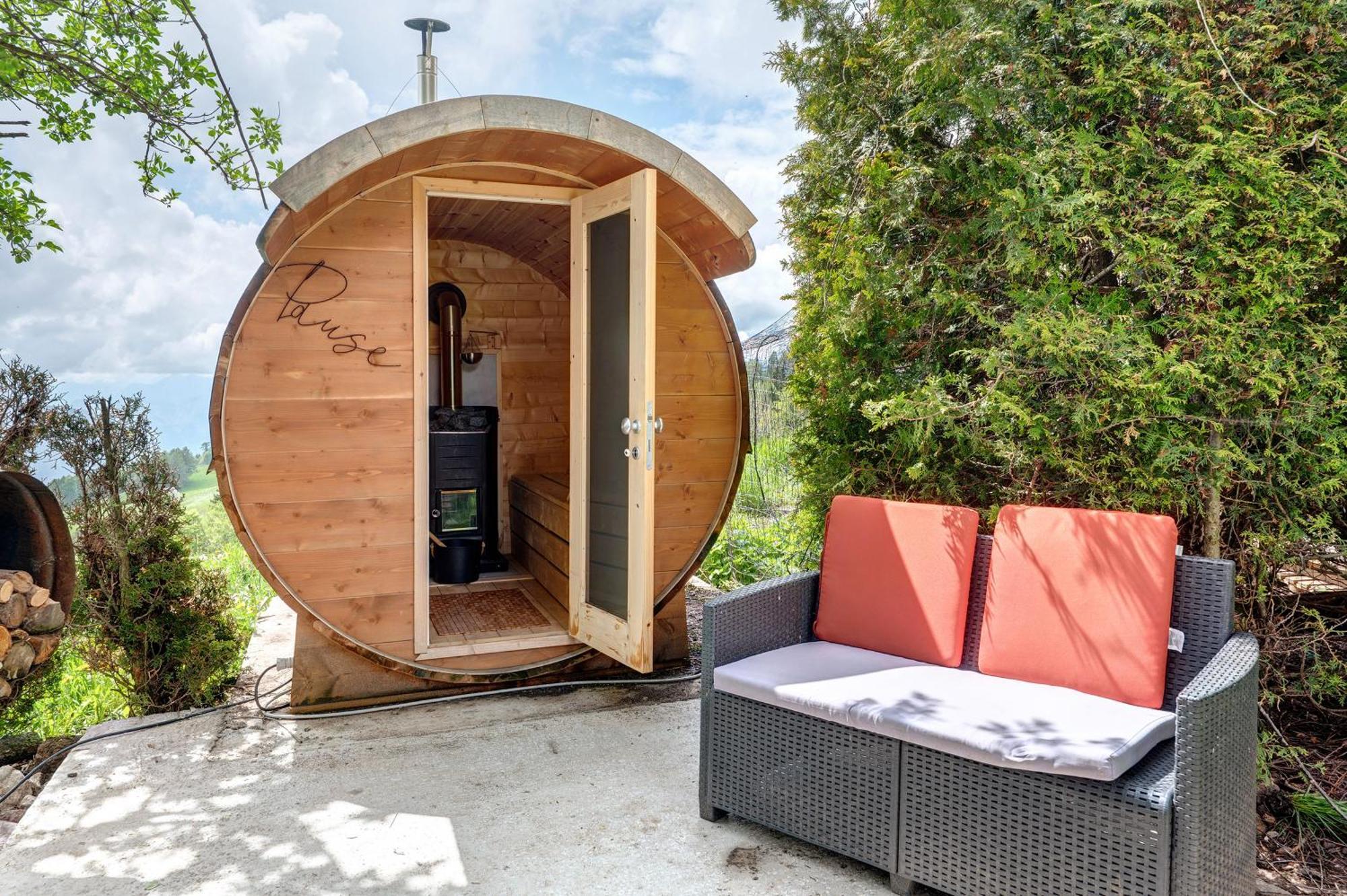 Huanzhof Ferienwohnung Schwarzhorn Aldino Esterno foto
