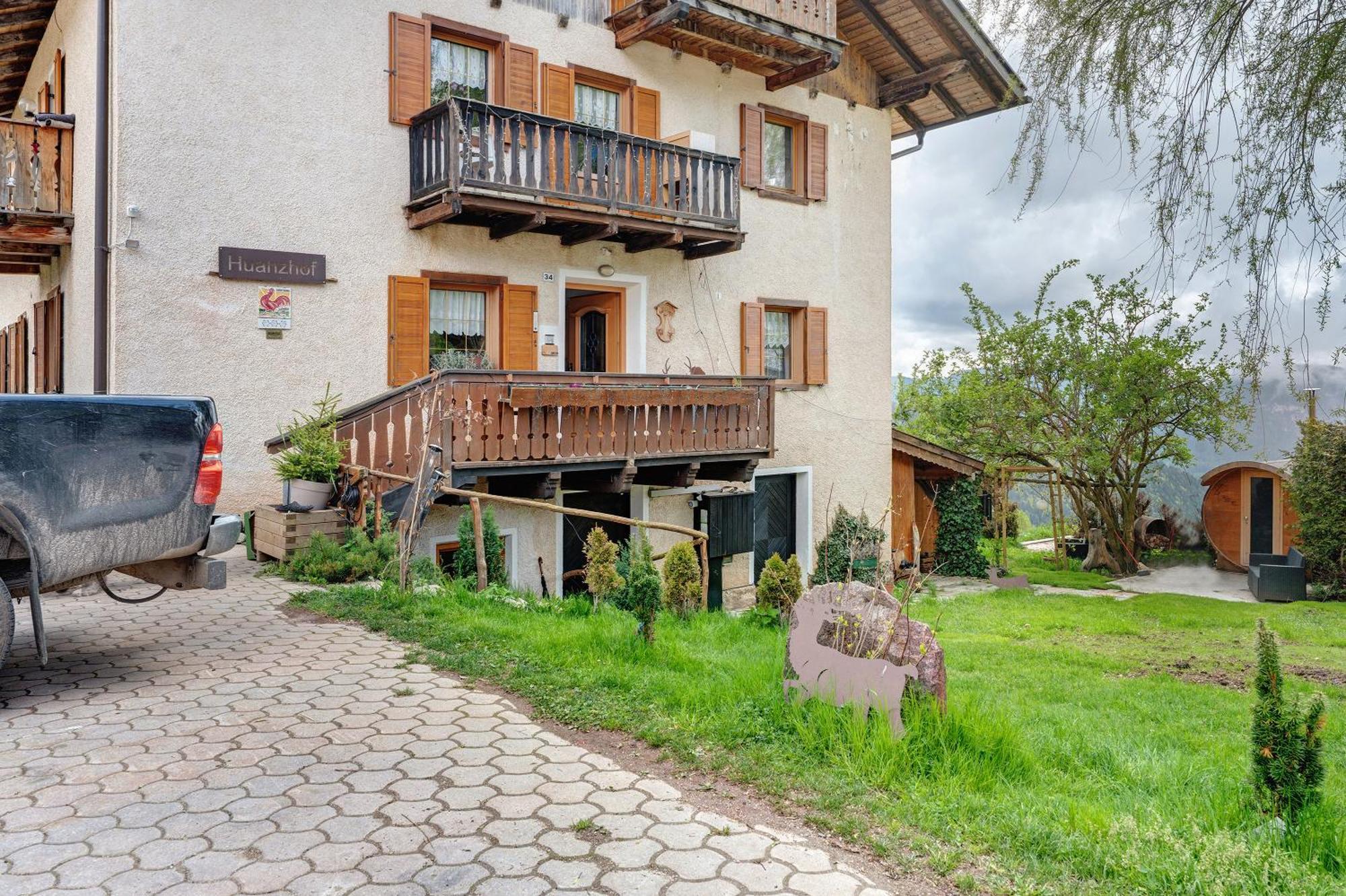 Huanzhof Ferienwohnung Schwarzhorn Aldino Esterno foto